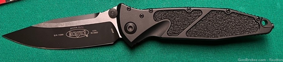 Microtech Socom Elite Tactical S/E  Drop point 160-1 T-img-0