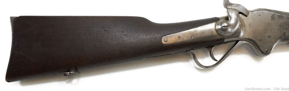 Spencer Repeating Carbine 56-56 Antique Civil War Era Breech Loader Lever-img-2