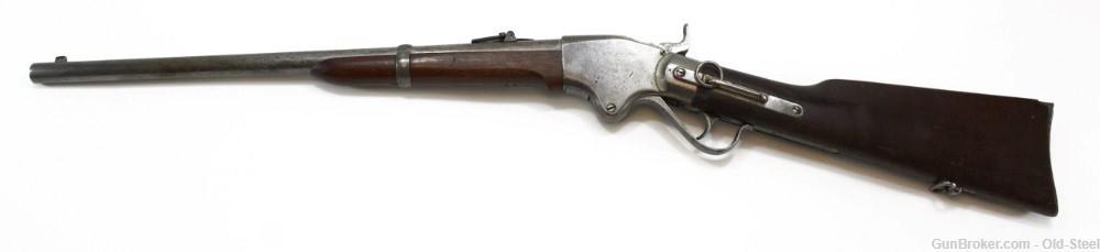 Spencer Repeating Carbine 56-56 Antique Civil War Era Breech Loader Lever-img-5