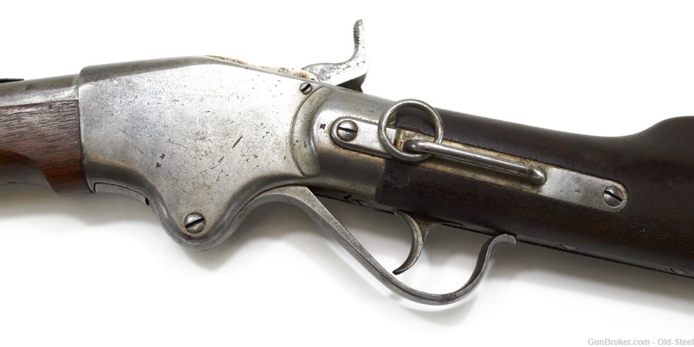 Spencer Repeating Carbine 56-56 Antique Civil War Era Breech Loader Lever-img-7