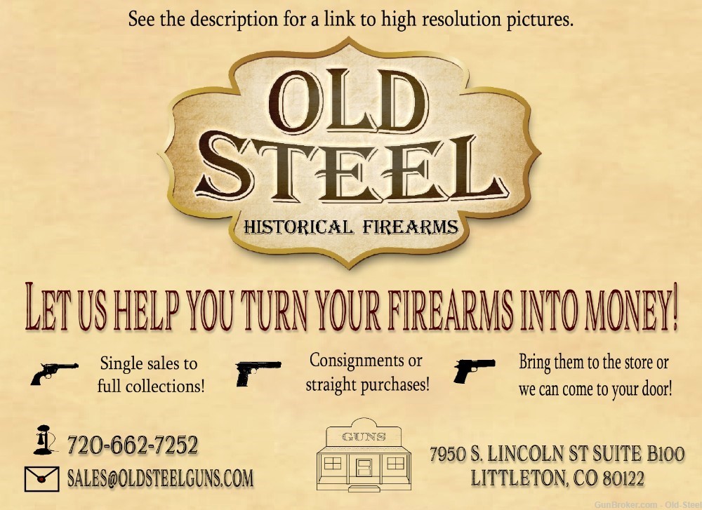 Spencer Repeating Carbine 56-56 Antique Civil War Era Breech Loader Lever-img-1