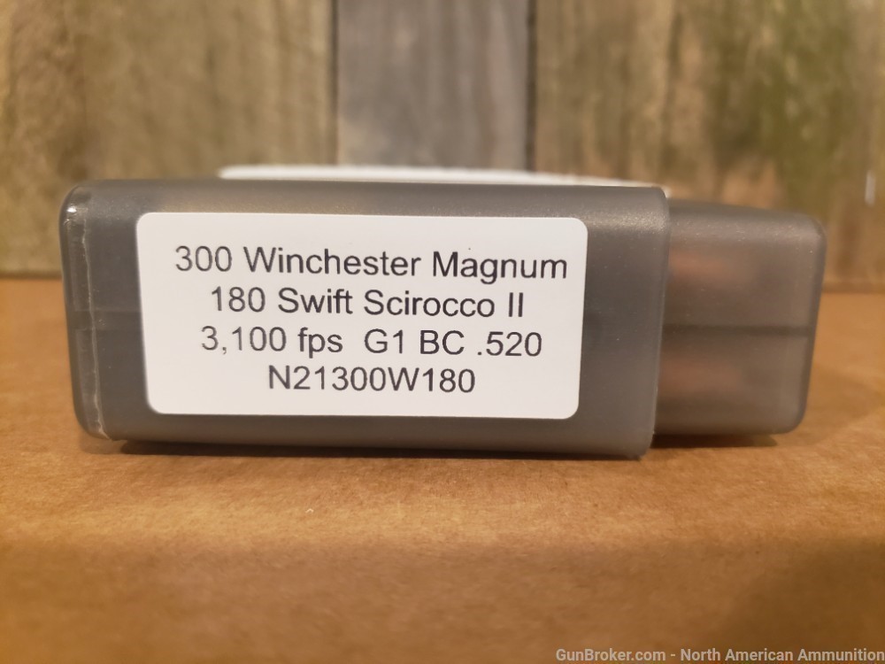 NAACO 300 Winchester Magnum 180 Swift Scirocco II Bonded-img-3