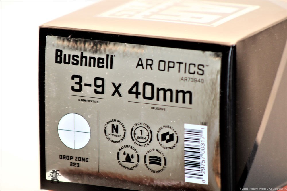 BUSHNELL AR 223 AR OPTICS RIFLE SCOPE 3-9x40  NEW-img-4