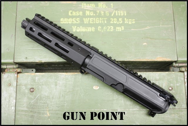 Gun Point 5.5" Complete 9MM AR15 Upper Glock/Colt BCG -img-5