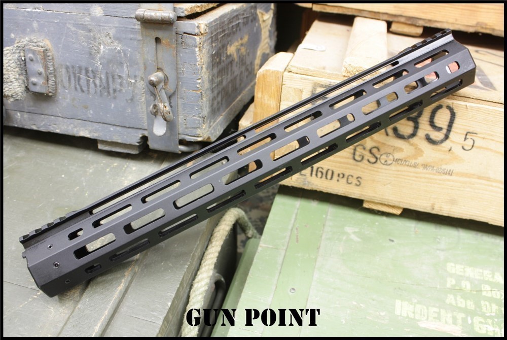  15” Generation II Ultralight Lightweight Rail for AR15 AR9 9mm 5.56 223 -img-1