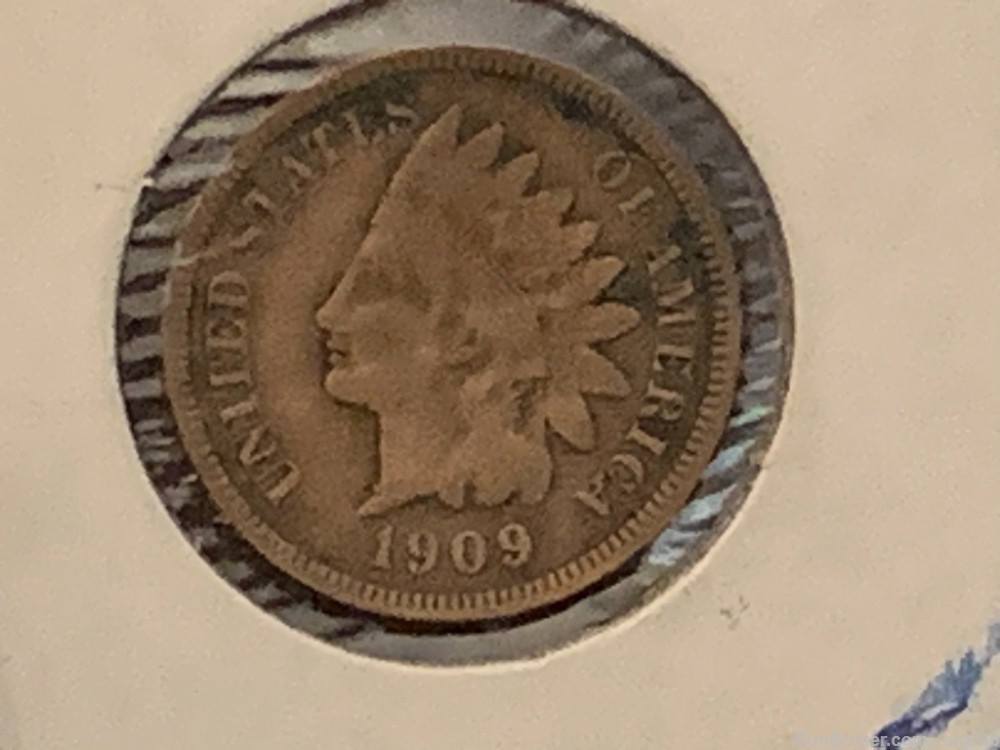 1909-S US INDIAN HEAD PENNY, IN GREAT CONDITION, RARE-img-3