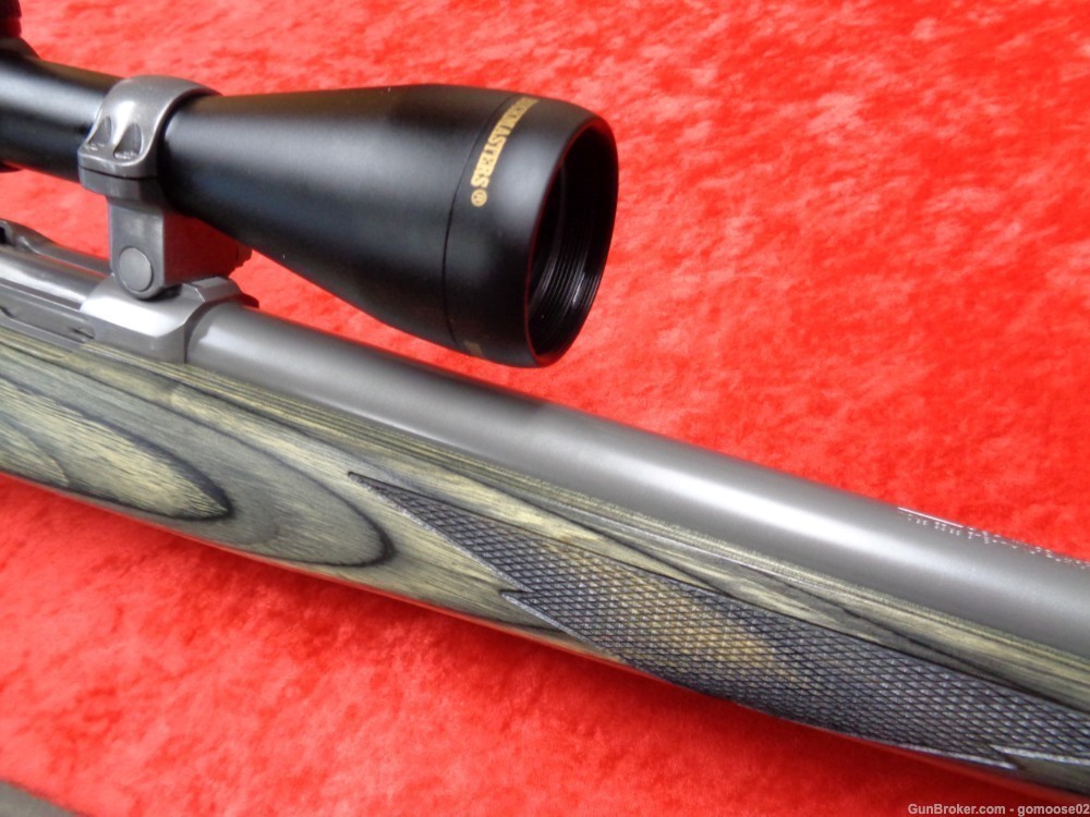Ruger 77/17 All Weather GREEN Laminate Stock 17 HMR Nikon VX Scope WE TRADE-img-23