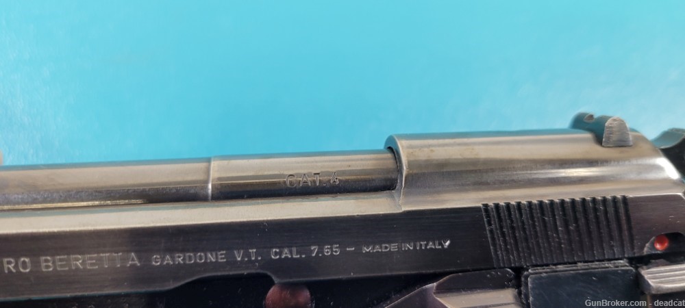 Beretta Model 81 Semi Auto Pistol 7.65 .32 Cal ITALY Made -img-13