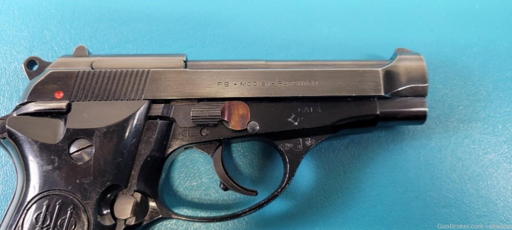 Beretta Model 81 Semi Auto Pistol 7.65 .32 Cal ITALY Made -img-2