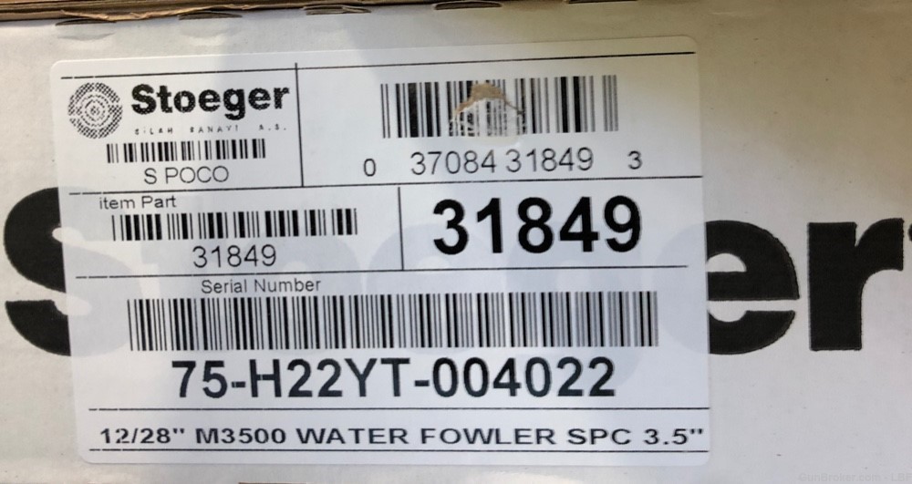 Stoeger M3500 Waterfowl edt. 12ga 28" Max 5/bronze cerakote-img-2