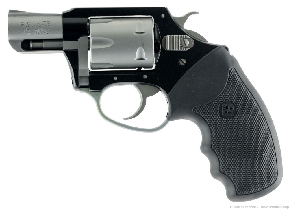Charter Arms Model Pathfinder Lite Revolver 22 MAGNUM 2-Tone 22MAG 2" SA DA-img-0