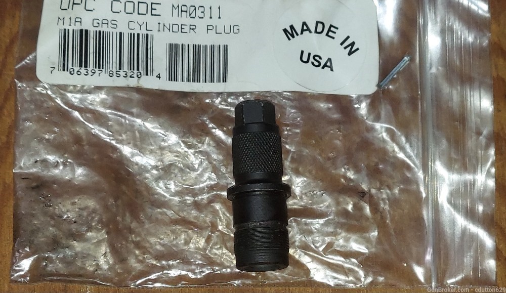 Springfield M1A gas cylinder plug made in USA-img-0
