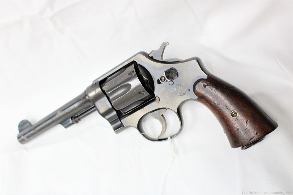 Smith & Wesson Model 1917 Brazilian Contract Model 1937 .45ACP Revolver-img-5