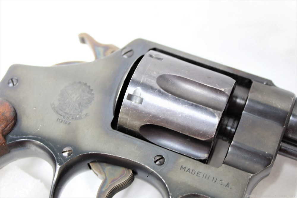 Smith & Wesson Model 1917 Brazilian Contract Model 1937 .45ACP Revolver-img-15