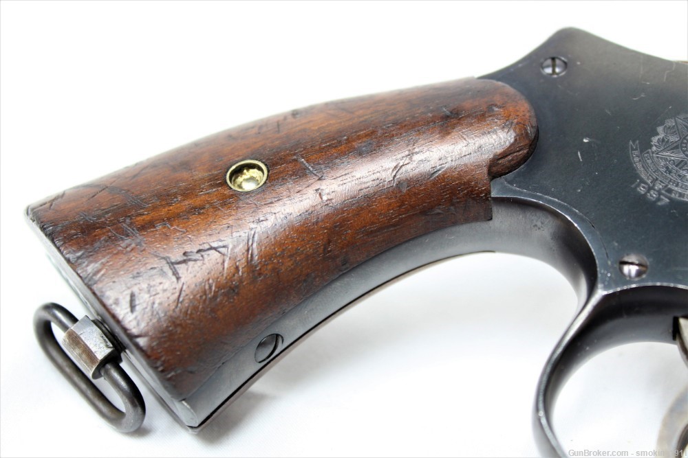 Smith & Wesson Model 1917 Brazilian Contract Model 1937 .45ACP Revolver-img-10