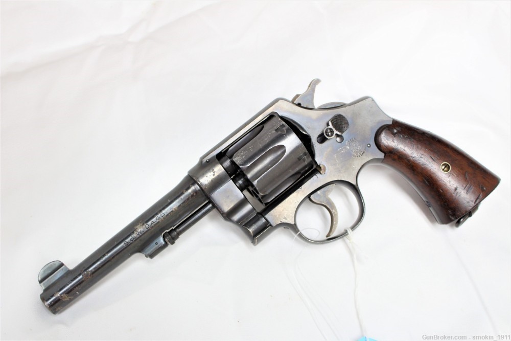 Smith & Wesson Model 1917 Brazilian Contract Model 1937 .45ACP Revolver-img-0