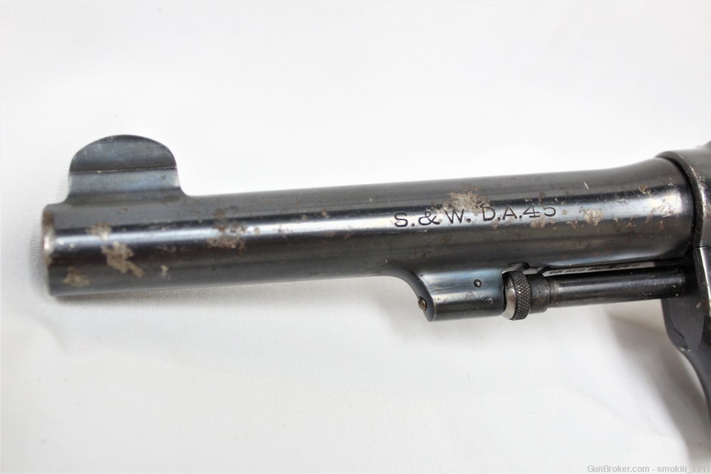 Smith & Wesson Model 1917 Brazilian Contract Model 1937 .45ACP Revolver-img-1
