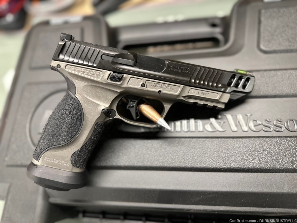 SMITH & WESSON M&P9 COMPETITOR TWO TONE 9MM 13718 S&W M&P9 METAL COMPETITOR-img-1