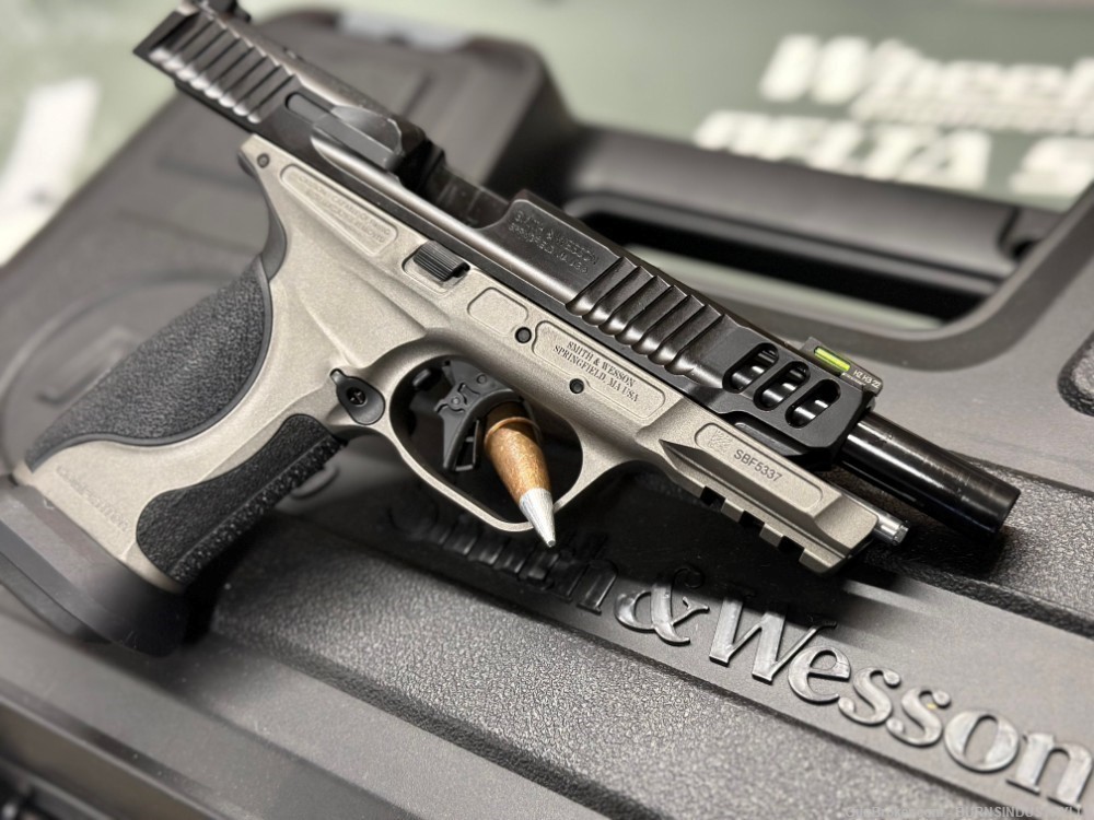 SMITH & WESSON M&P9 COMPETITOR TWO TONE 9MM 13718 S&W M&P9 METAL COMPETITOR-img-8