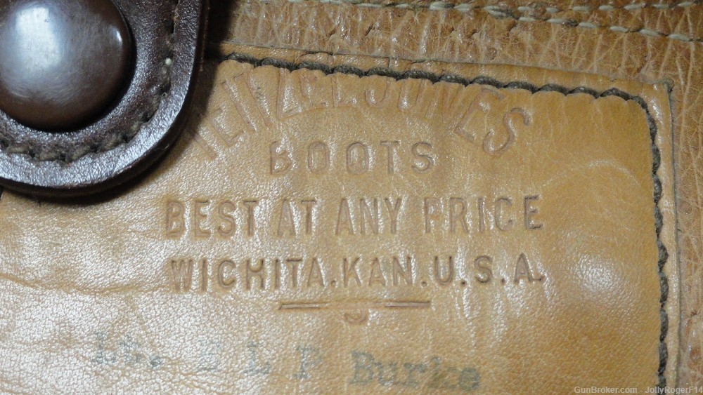 ORIGINAL M1921 Teitzel Jones Sam Browne Cavalry 1911 Belt w/OFFICER NAME!-img-4