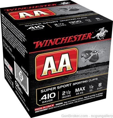 Winchester Super Sport Sporting Clays 410 #8s AASC418 FastShipNoCCFee-img-0