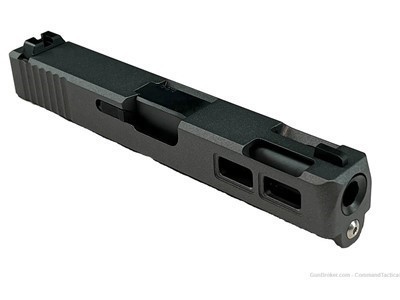 USPA G19 9mm Gen 3 Ported Windowed Built Slide - Color Black