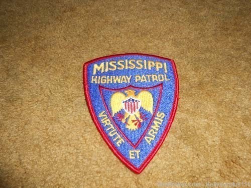 Mississippi Highway Patrol Patch  -  F-281 -img-0