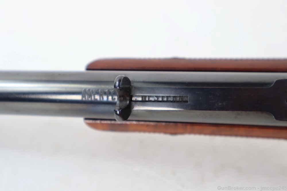 Rare Nice American Western Arms .38 Special Pump Action Rifle W/ 20" Barrel-img-34