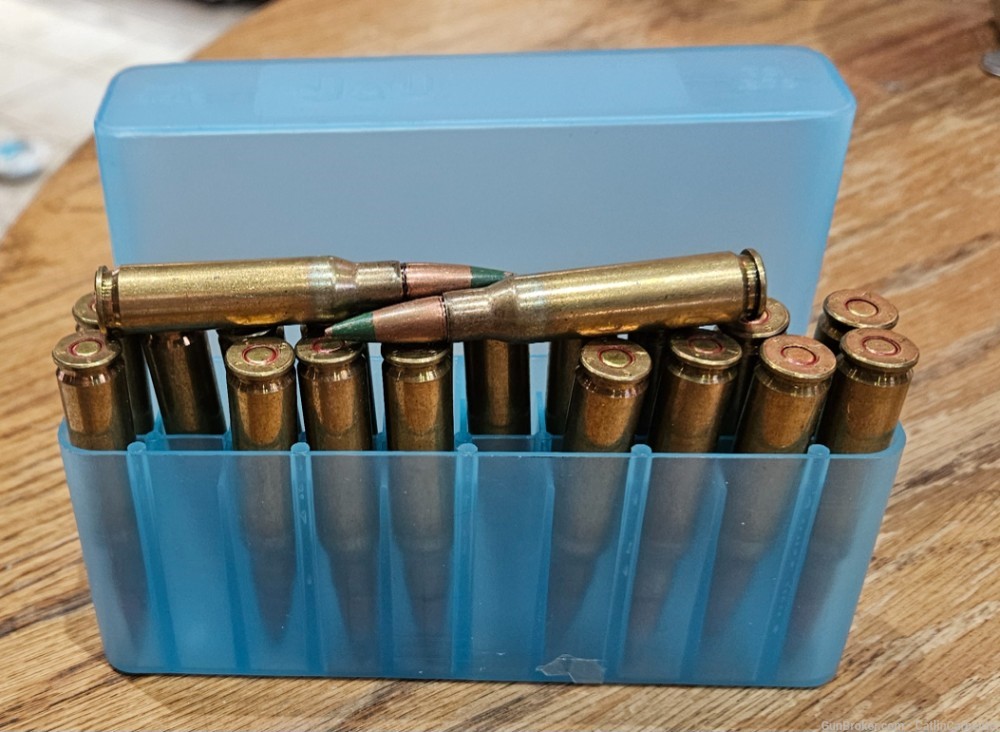 Rare USGI  7.62 M198 Duplex Ammunition -img-3