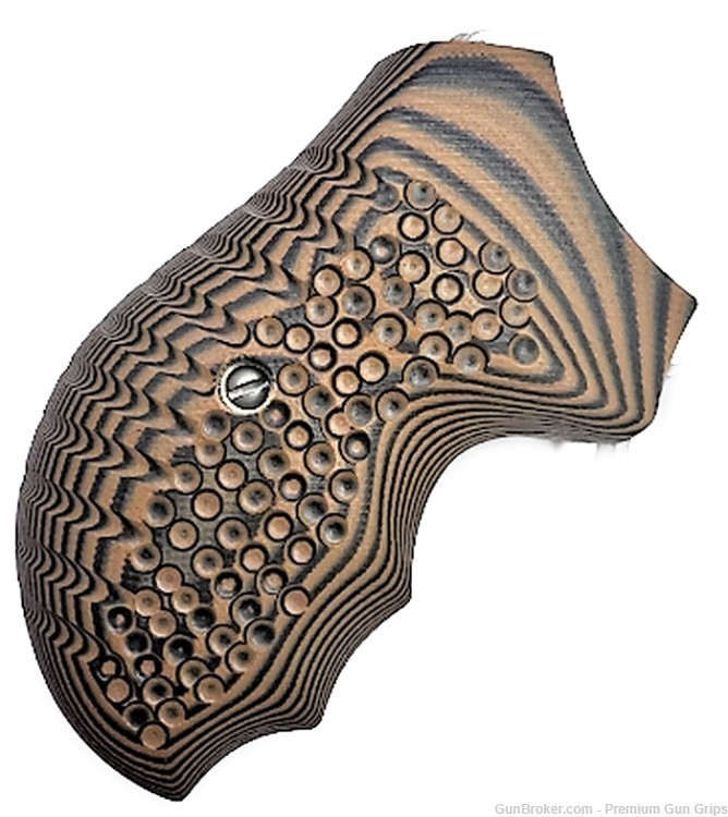 Charter Arms G10 wrap around Coyote Color non-slip texture -img-5