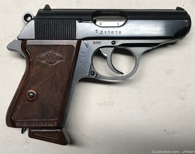 Walther / Manurhin PPK 7.65mm .32acp C&R -img-1