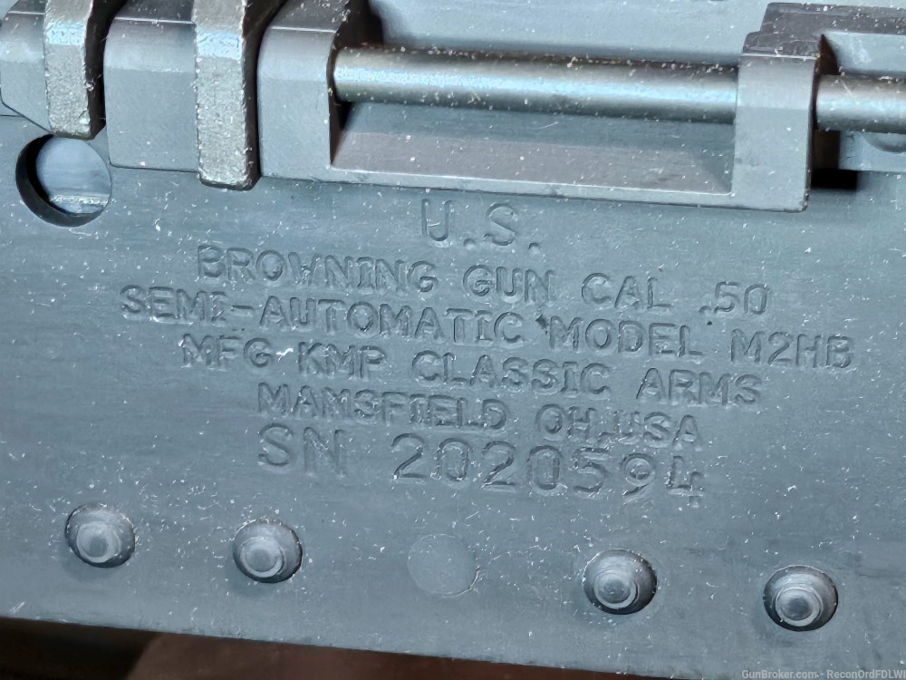 NEW M2 .50 Cal Desert Ordnance Semi Auto! M2 Browning Ma Deuce, NICE!-img-7