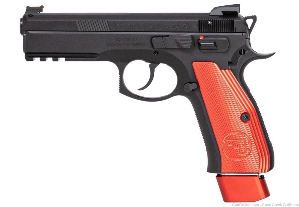 CZ 75 SP-01 Competition 9MM Red 21RD 91206 Free 2nd Day Air-img-0