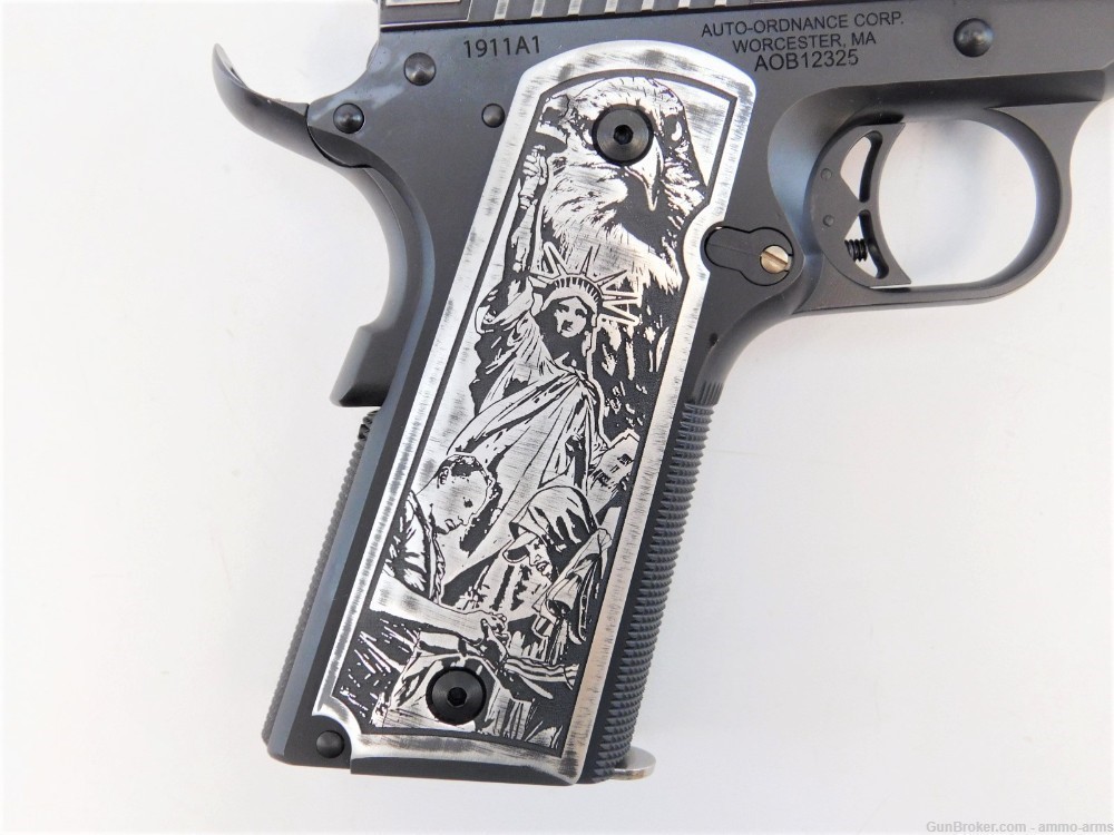 Auto-Ordnance 1911-A1 United We Stand .45 ACP 5" 7 Rds Z1911TCAC5-img-8