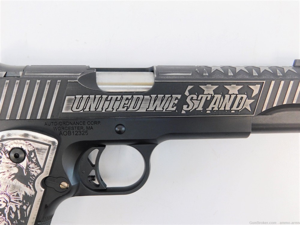 Auto-Ordnance 1911-A1 United We Stand .45 ACP 5" 7 Rds Z1911TCAC5-img-3