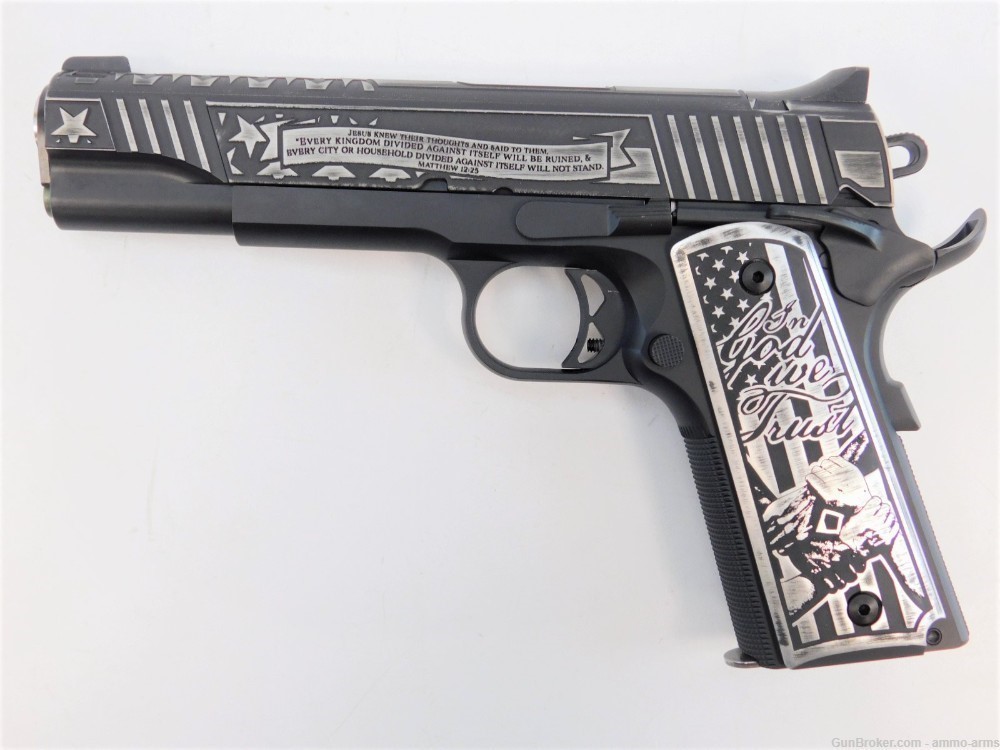Auto-Ordnance 1911-A1 United We Stand .45 ACP 5" 7 Rds Z1911TCAC5-img-2