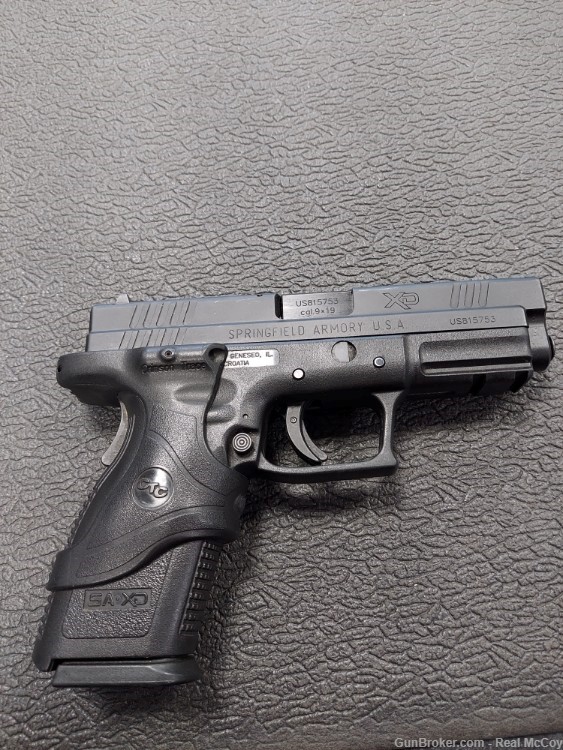Springfield Armory XD-9 with Crimsin Trace Lasergrips-img-0