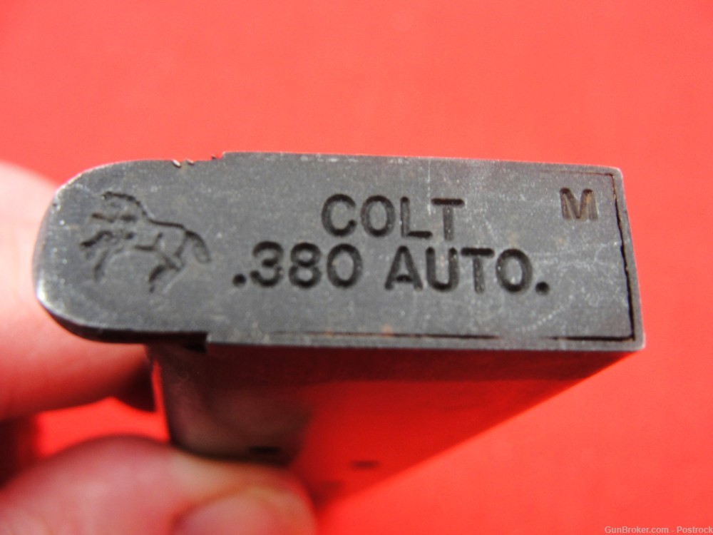 Colt mustang 380 blued factory magazine-img-4
