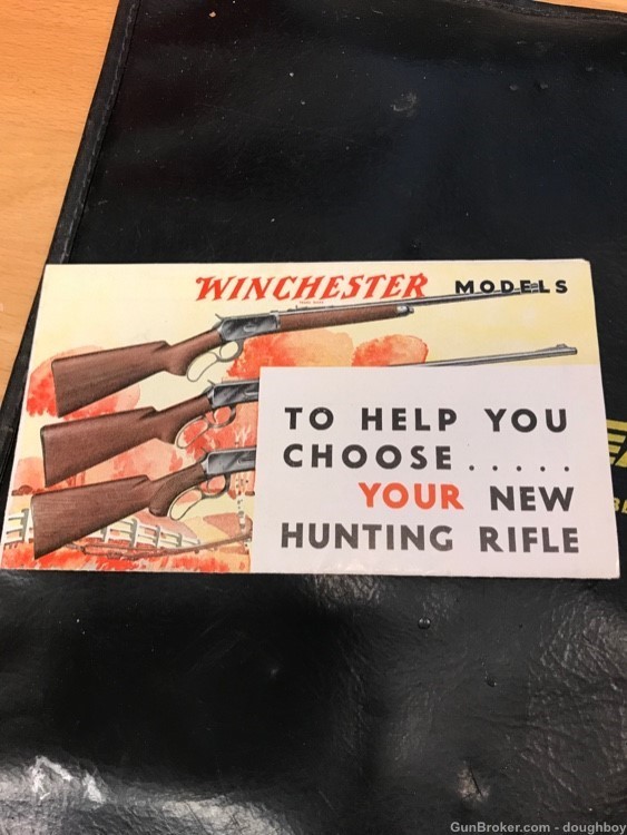 Winchester Brochure Models 64 & 65 Rifles ORIGINAL-img-4