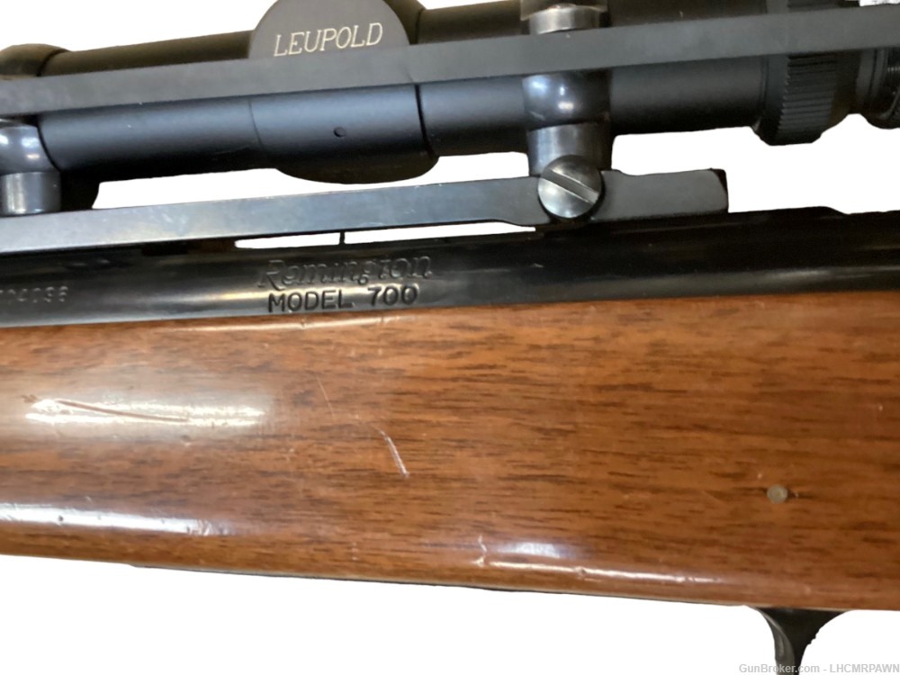 Remington 700 - 7mm Rem Mag - With Leupold 3x9 Vari-x II Scope - GOOD!-img-7