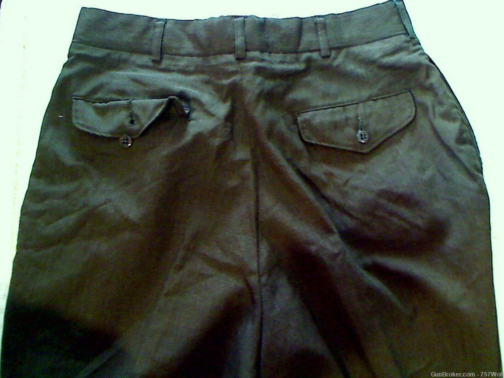 USMC Green Shade 2235 (MC) Poly/Wool Tropical Trousers Pants 29W 31L-img-6
