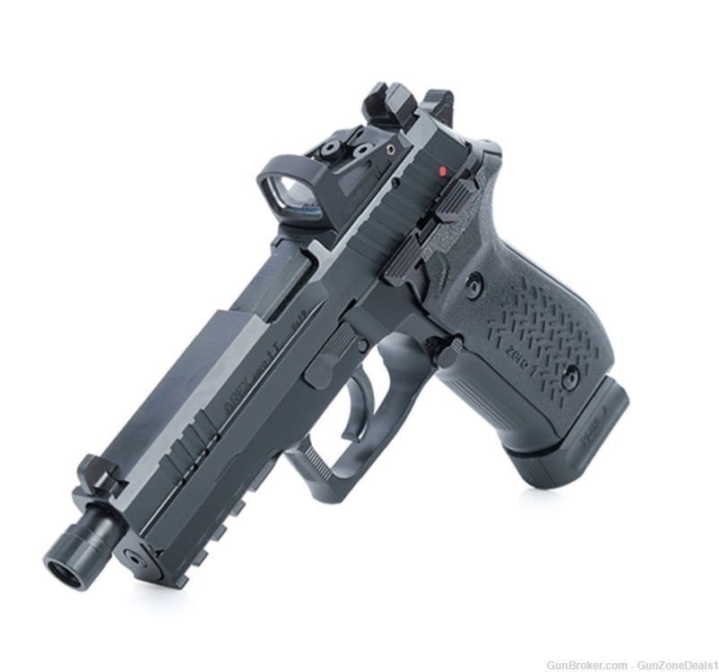 AREX Zero 1 Tactical 4.9" Threaded Barrel, 20+1 OR 9mm 15% OFF At $675!-img-2