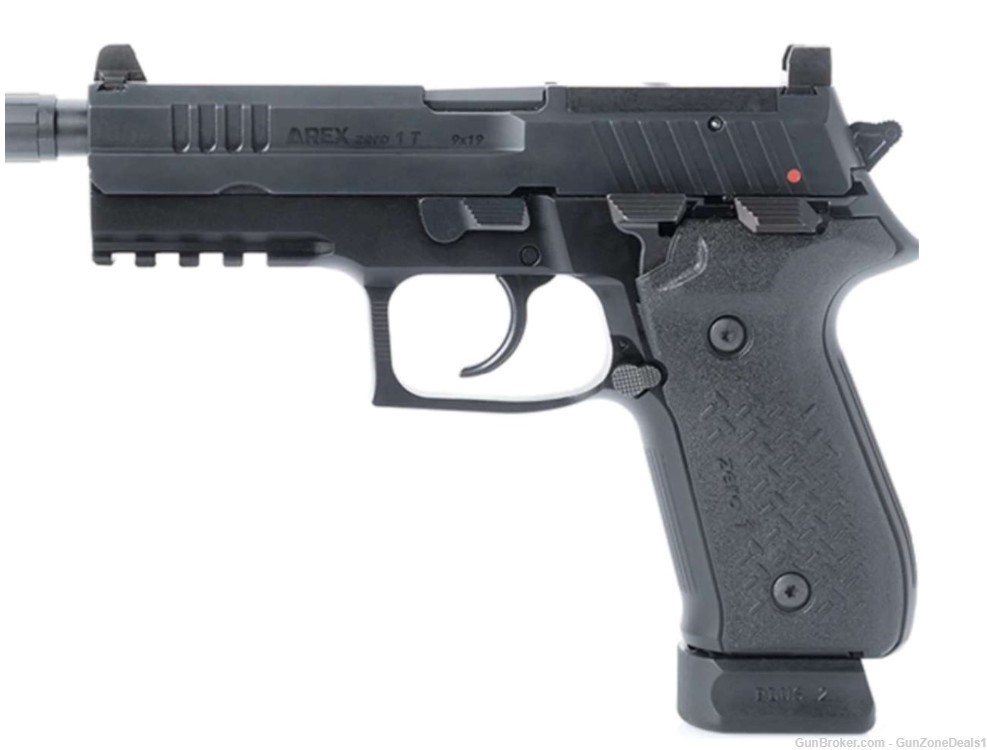 AREX Zero 1 Tactical 4.9" Threaded Barrel, 20+1 OR 9mm 15% OFF At $675!-img-0