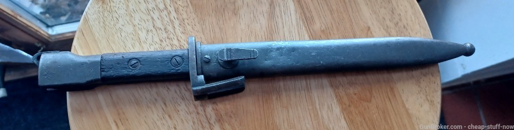 Original Belgian FN FAL Type A Bayonet w/ Scabbard Hard to Find *SWEET*-img-2