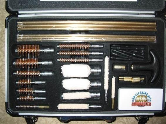 DAC 35pc Deluxe Univ. Gun Clean. Kit-Aluminum case-img-6