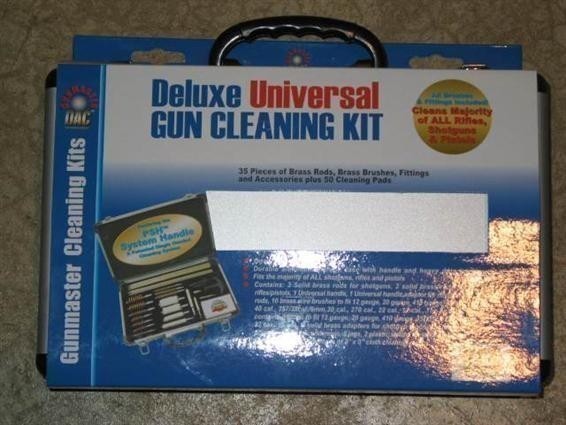 DAC 35pc Deluxe Univ. Gun Clean. Kit-Aluminum case-img-1