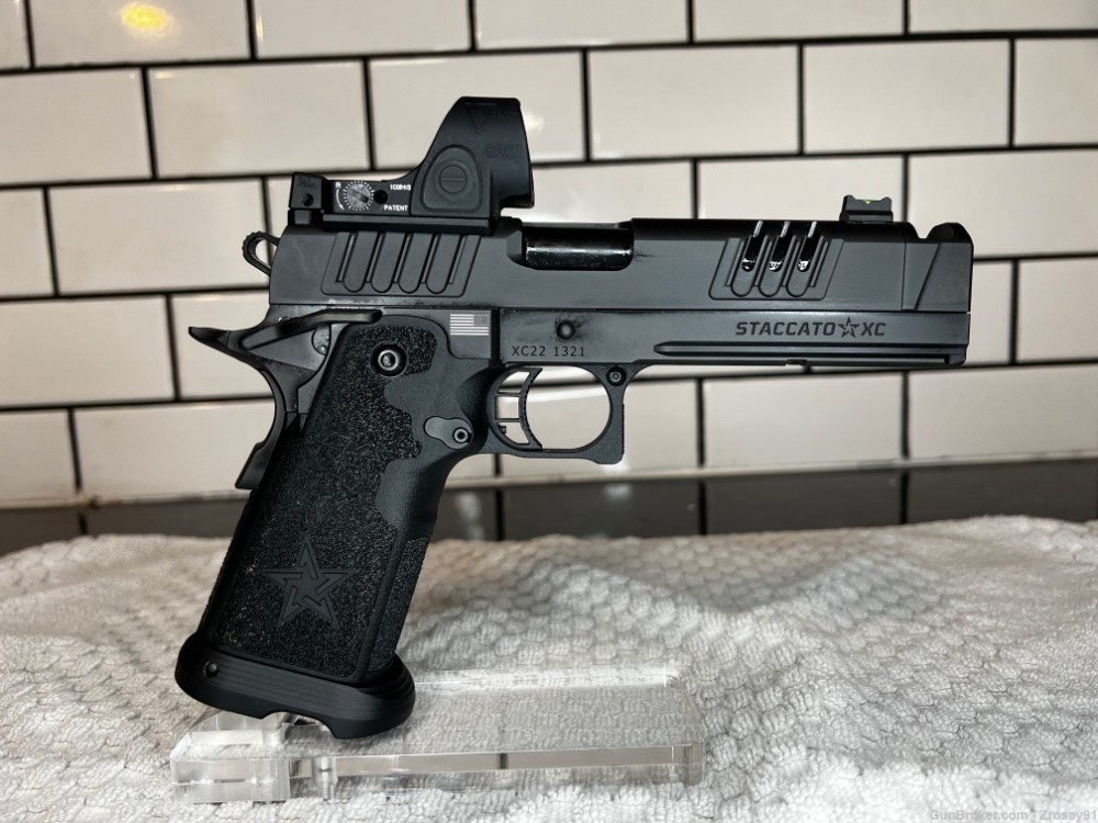 Staccato XC w/ Trijicon SRO - Semi Auto Pistols at GunBroker.com ...