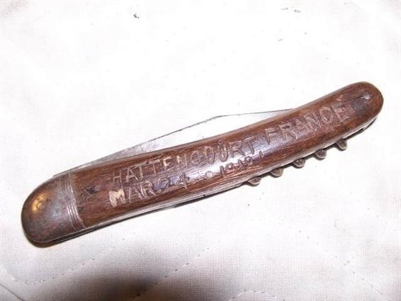 WWI French Champagne Knife-Trench Art-img-2