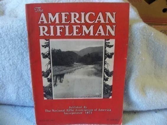 American Rifleman mag Auguat 1937-25 Cents--img-0