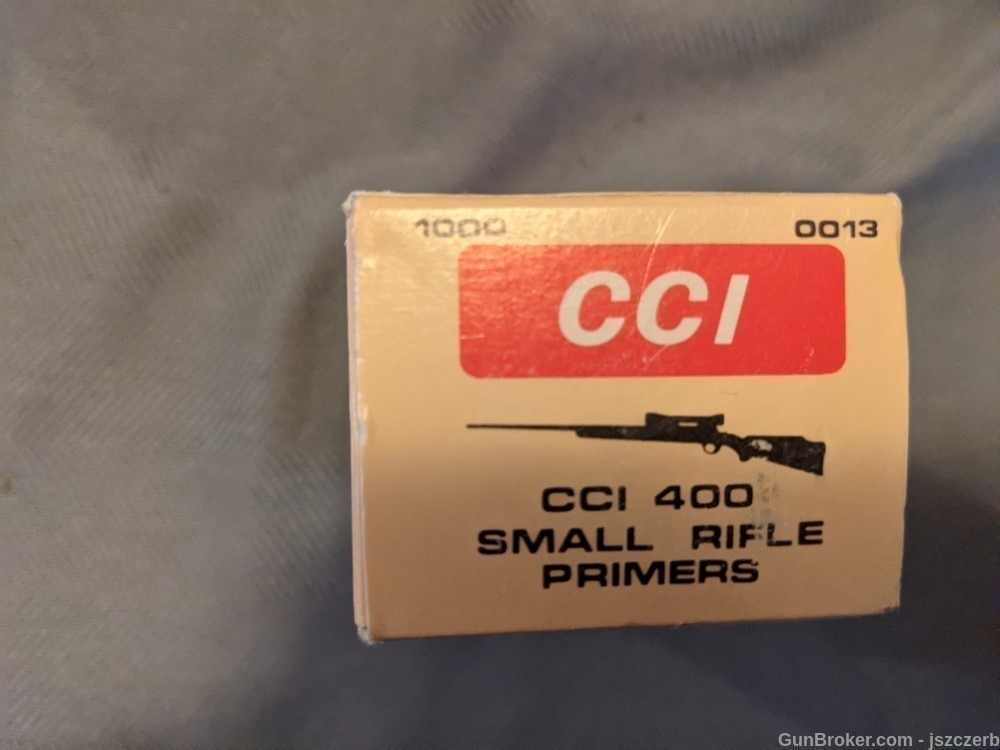 CCI 400 Small Rifle primers, 1000ct-img-0